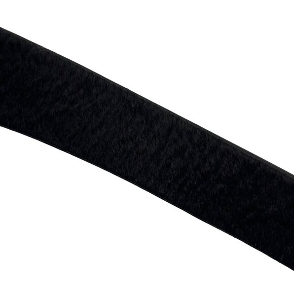 Lake Shore Drive Women's Leather Belt Leopard Print Buckle Black size Medium - Picture 3 of 8